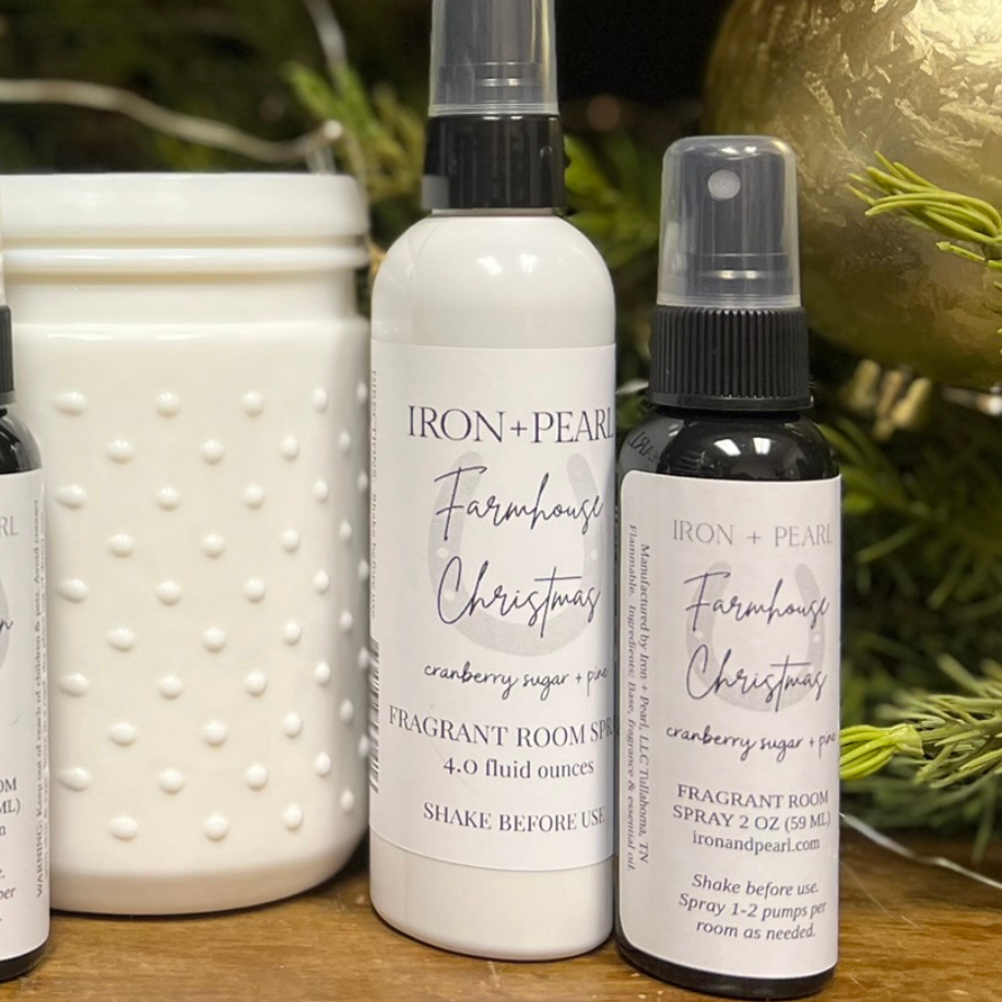 Farmhouse Christmas Room Spray | Christmas Air Freshener