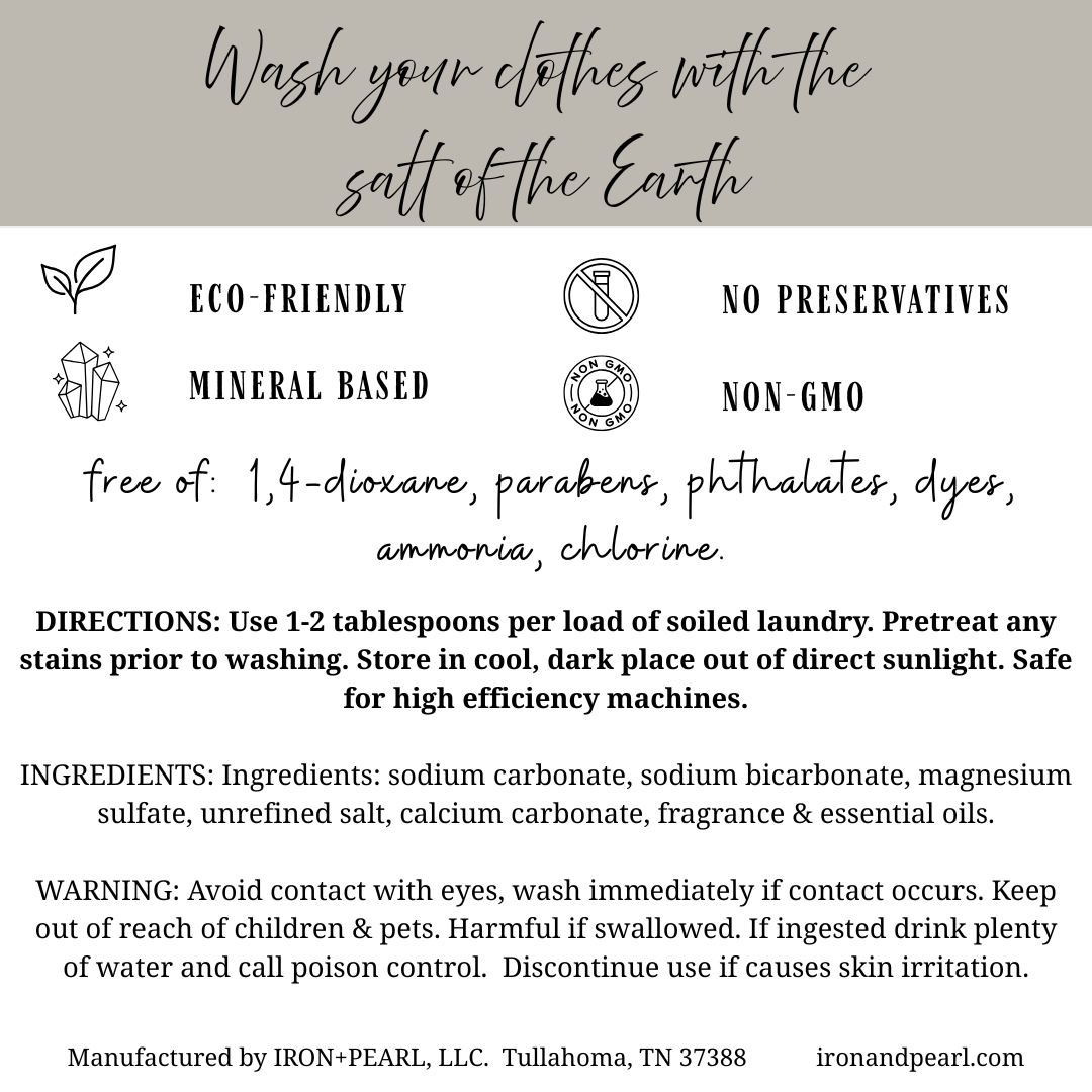 Mineral Laundry Detergent: Lush