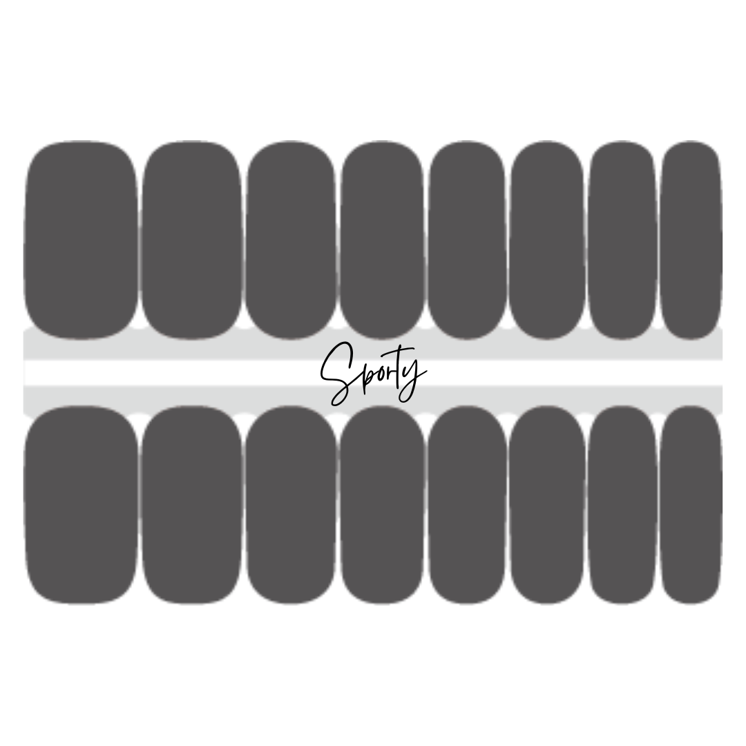 Solid Nail Polish Stickers | Nail Wraps | Nail Polish Strips