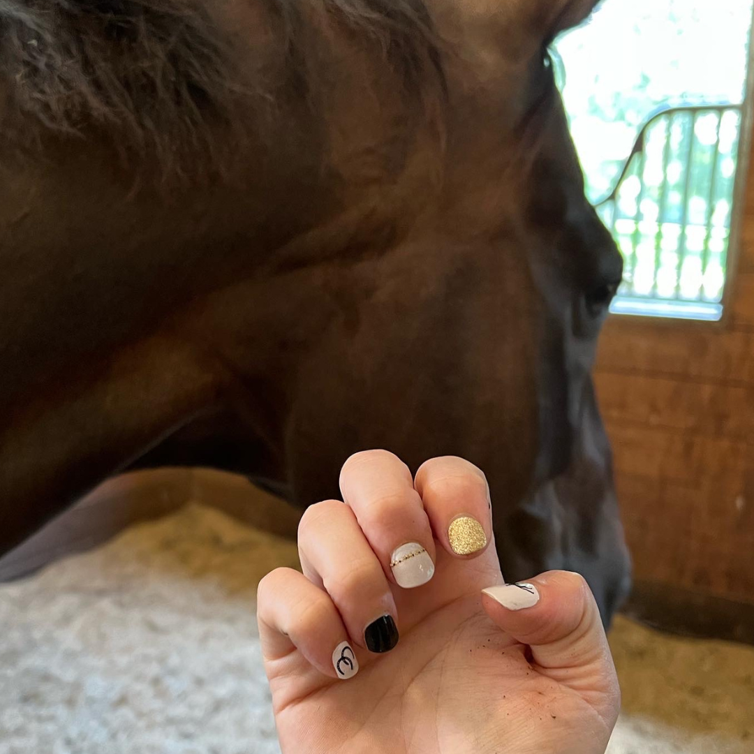 Equestrian Nail Stickers | Horse Nail Art | Horse Gifts | Stocking Stuffers