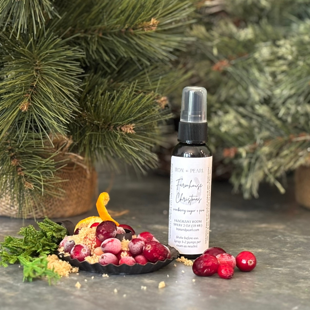 Farmhouse Christmas Room Spray | Christmas Air Freshener