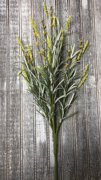 Faux Yellow Wildflower bush