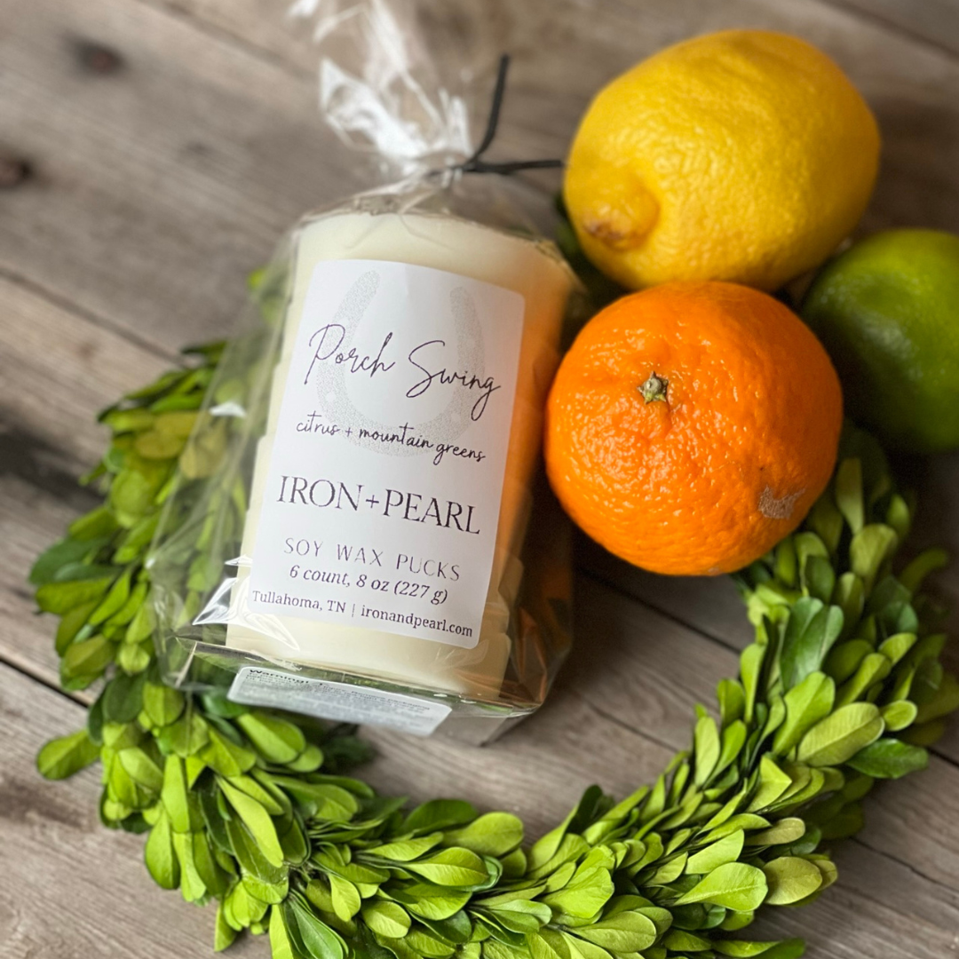 citrus wax melts for a clean home fragrance